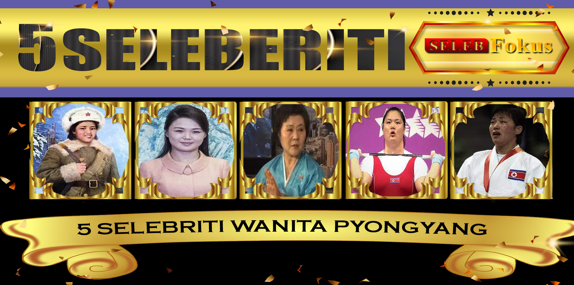 5 Selebriti Wanita Pyongyang