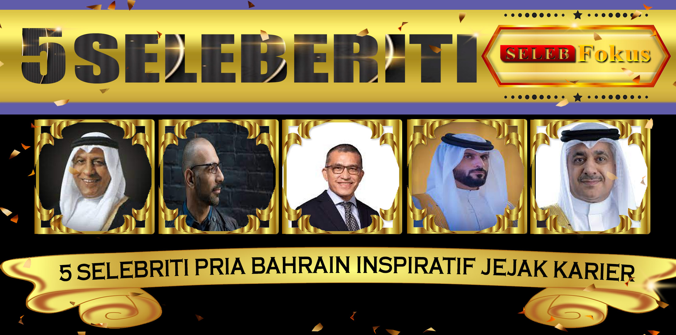 5 Selebriti Pria Bahrain Inspiratif Jejak Karier