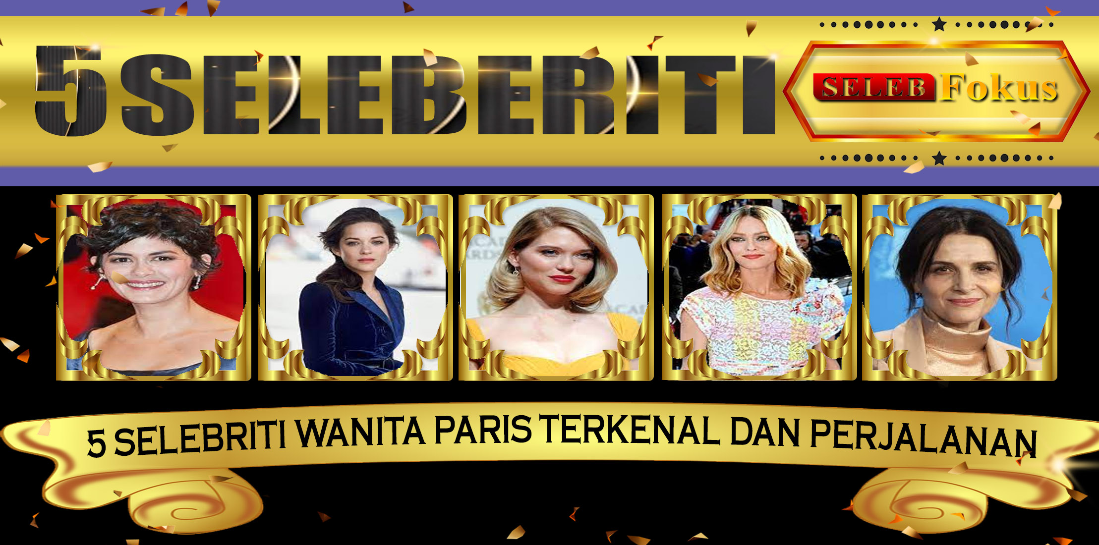 5 Selebriti Wanita Paris