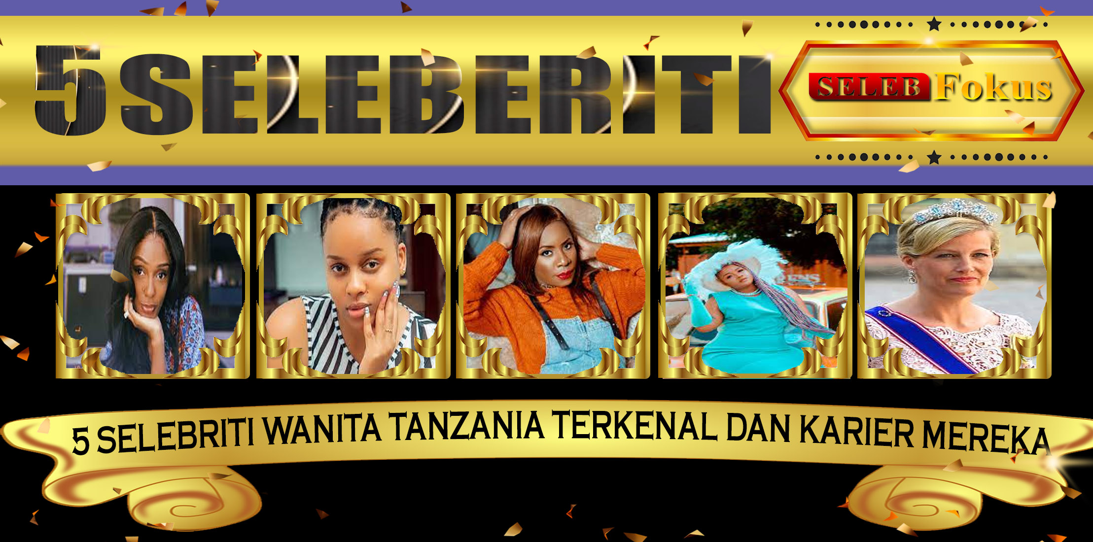 5 Selebriti Wanita Tanzania Terkenal dan Karier Mereka