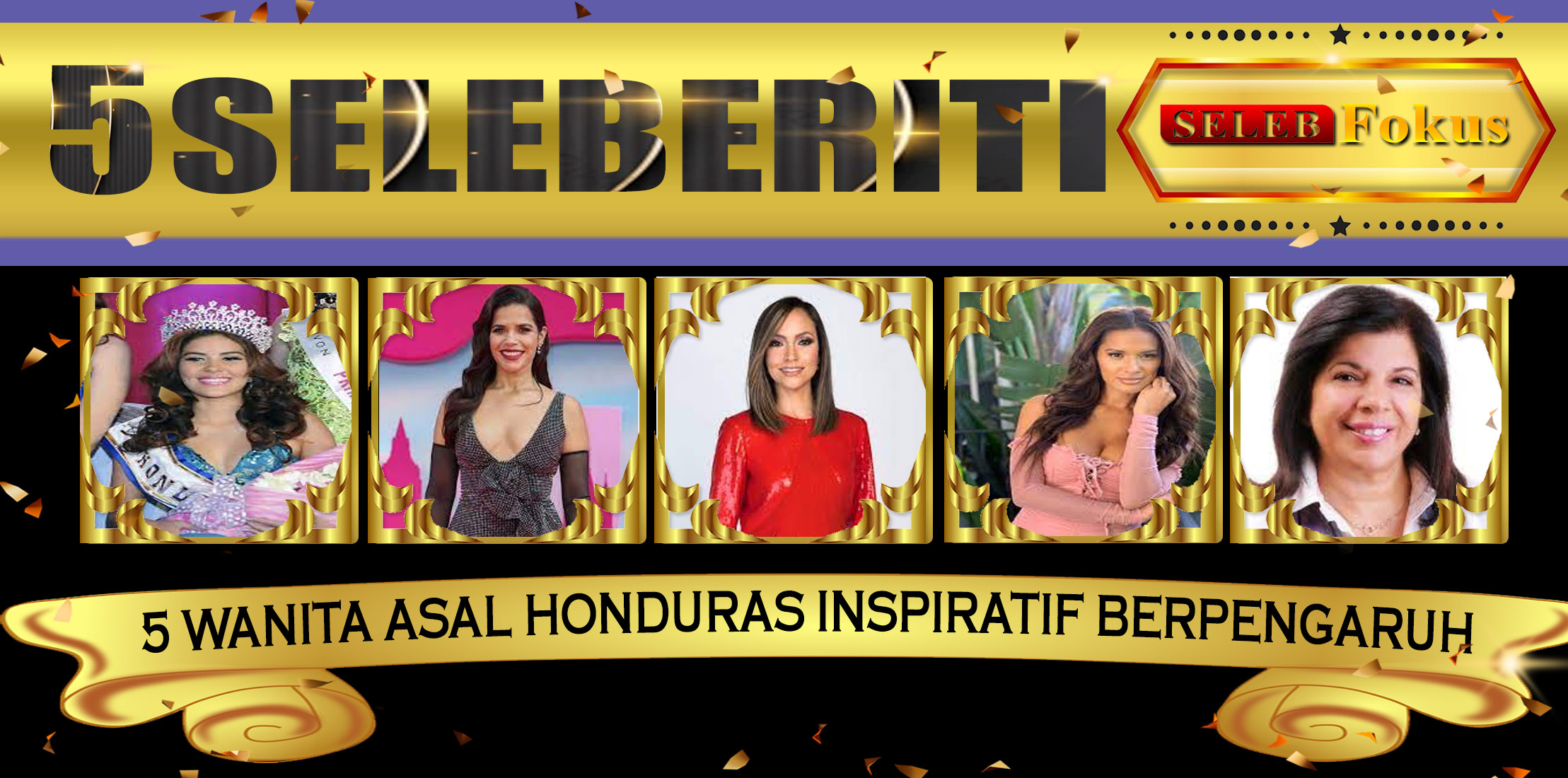 5 Wanita Asal Honduras