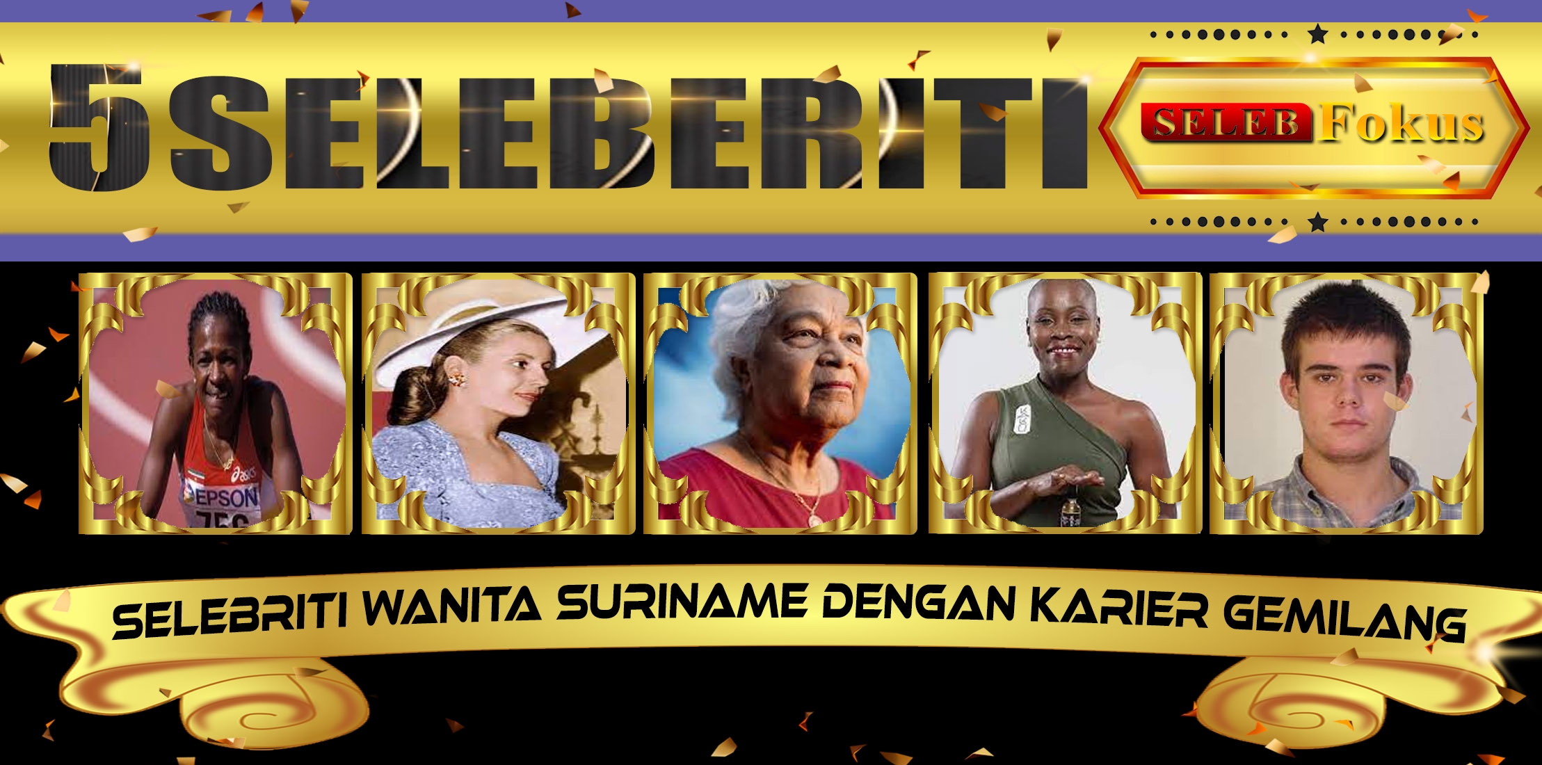 5 Selebriti Wanita Suriname Dengan Karier Gemilang