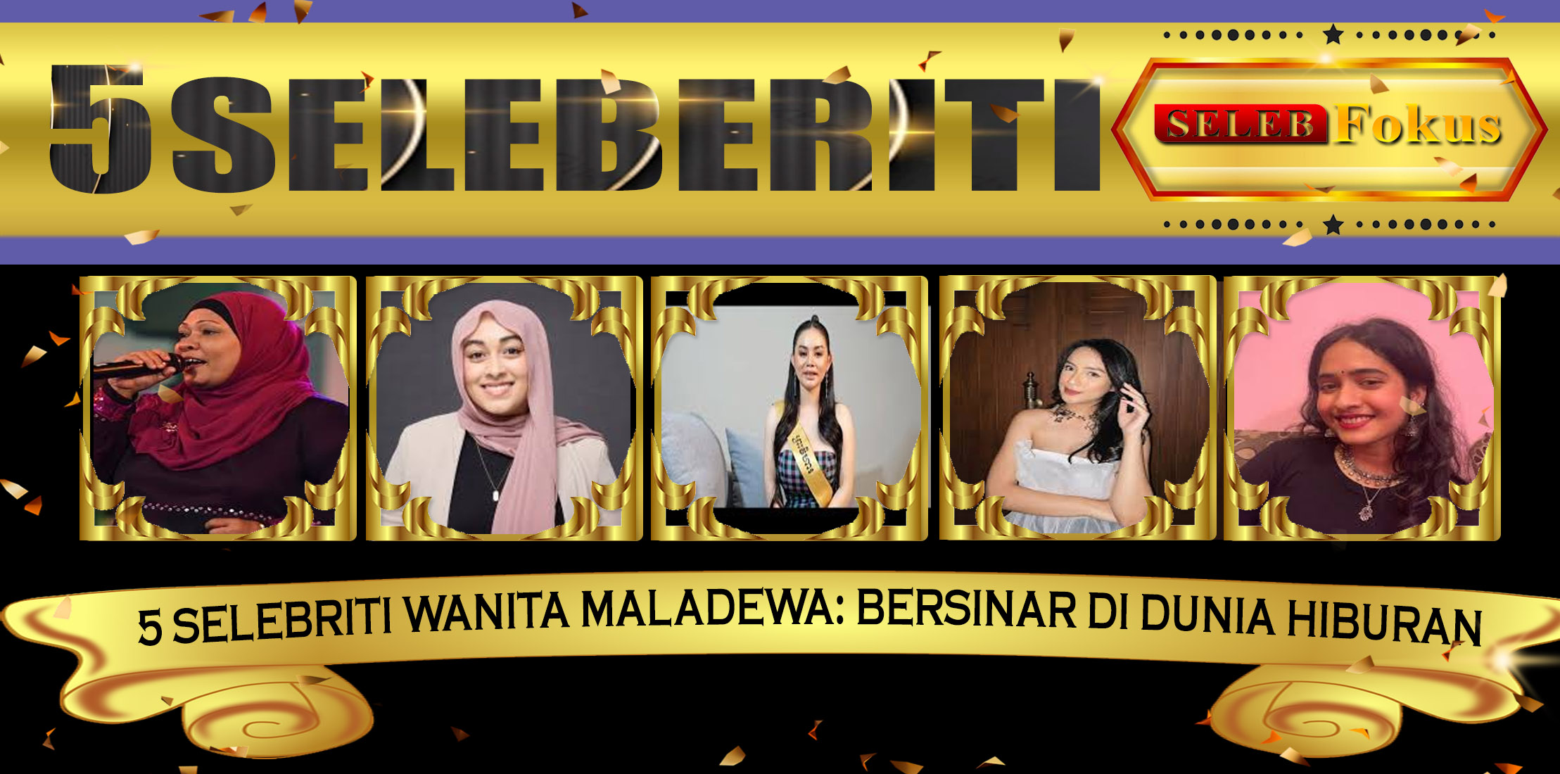 5 Selebriti Wanita Maladewa